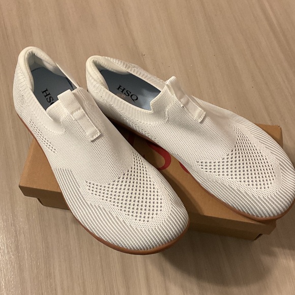 HSQ Shoes - Women's White HSQ Slip-On Shoes